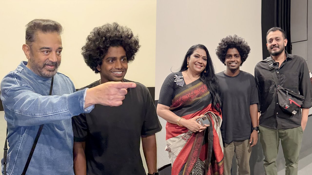 Finally!!😇 Dream come true moment Kamal Hassan Sir 🥰| Manjummel boys director | Rekha Harris