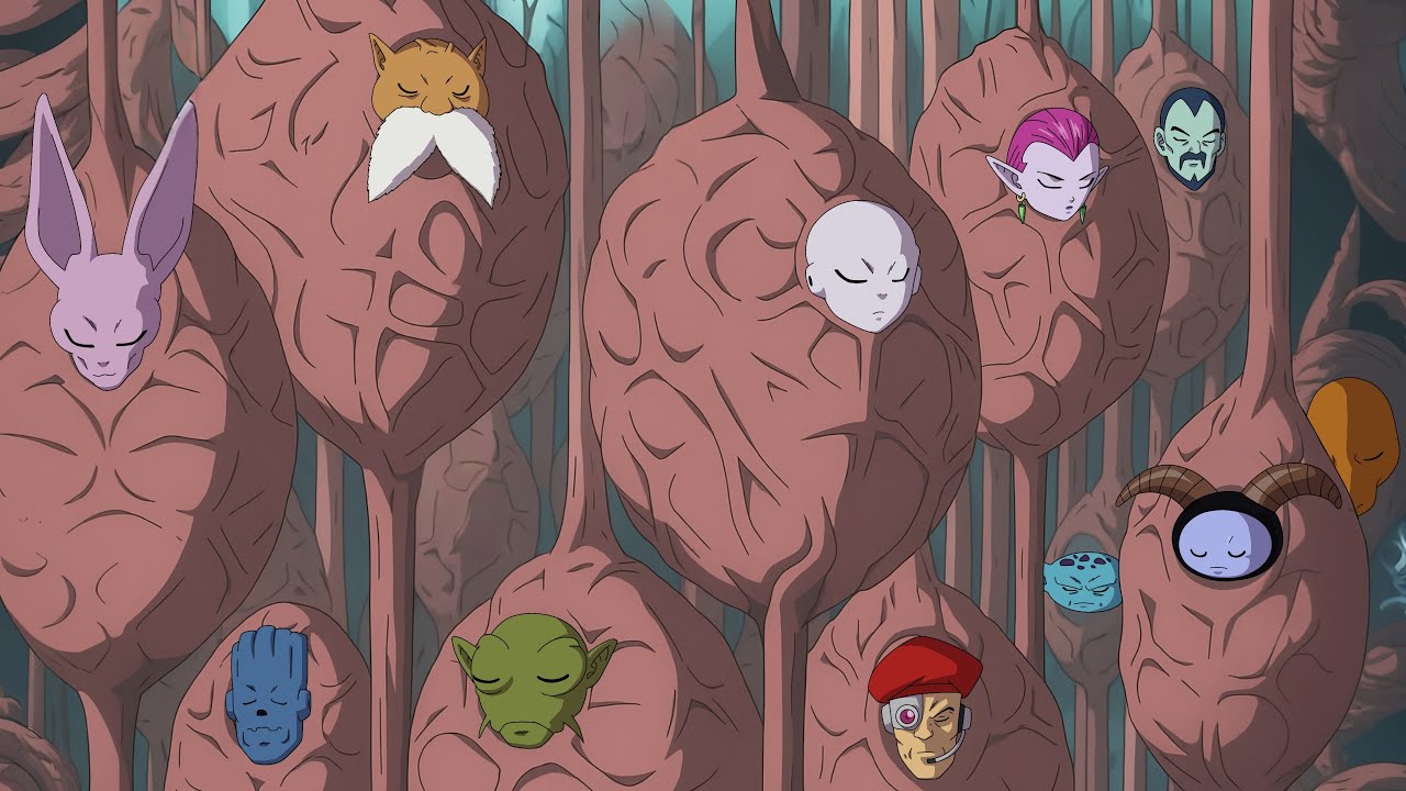 Majin Boo shows his power to the Pride Troopers and absorbs Jiren - Dragon Ball Super