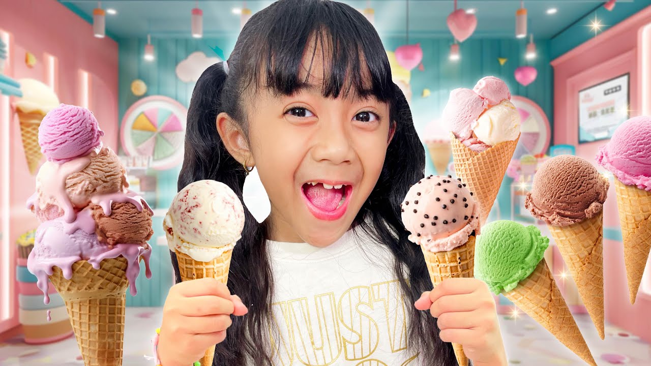 SAMANTHA MASUK KE DUNIA ESKRIM SERBA PINK ! INI NYATA 😍 KOMPILASI VIDEO