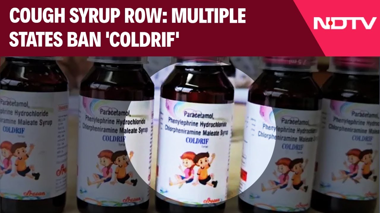 Cough Syrup Death News | 'Coldrif' Linked To Child Deaths In Rajasthan, Ban Expands To Other States