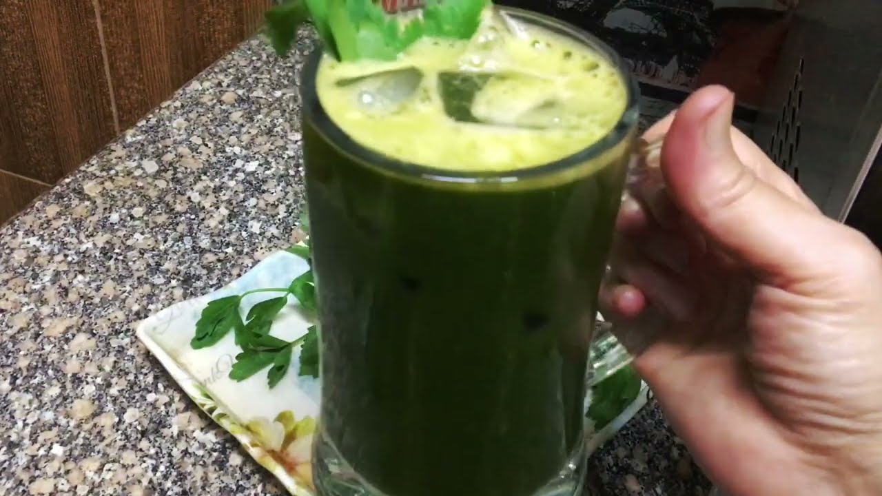 العصير السحري 💚لجسم للتخلص من السموم وفوائد رهيبة