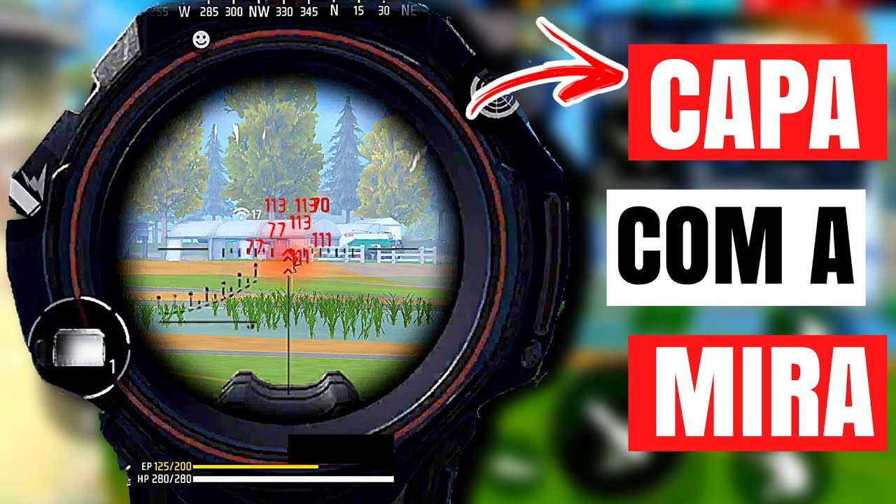 DESCUBRA O SEGREDO PARA DAR CAPA COM MIRA NO FREE FIRE! TRUQUES E COMBINAÇÕES!