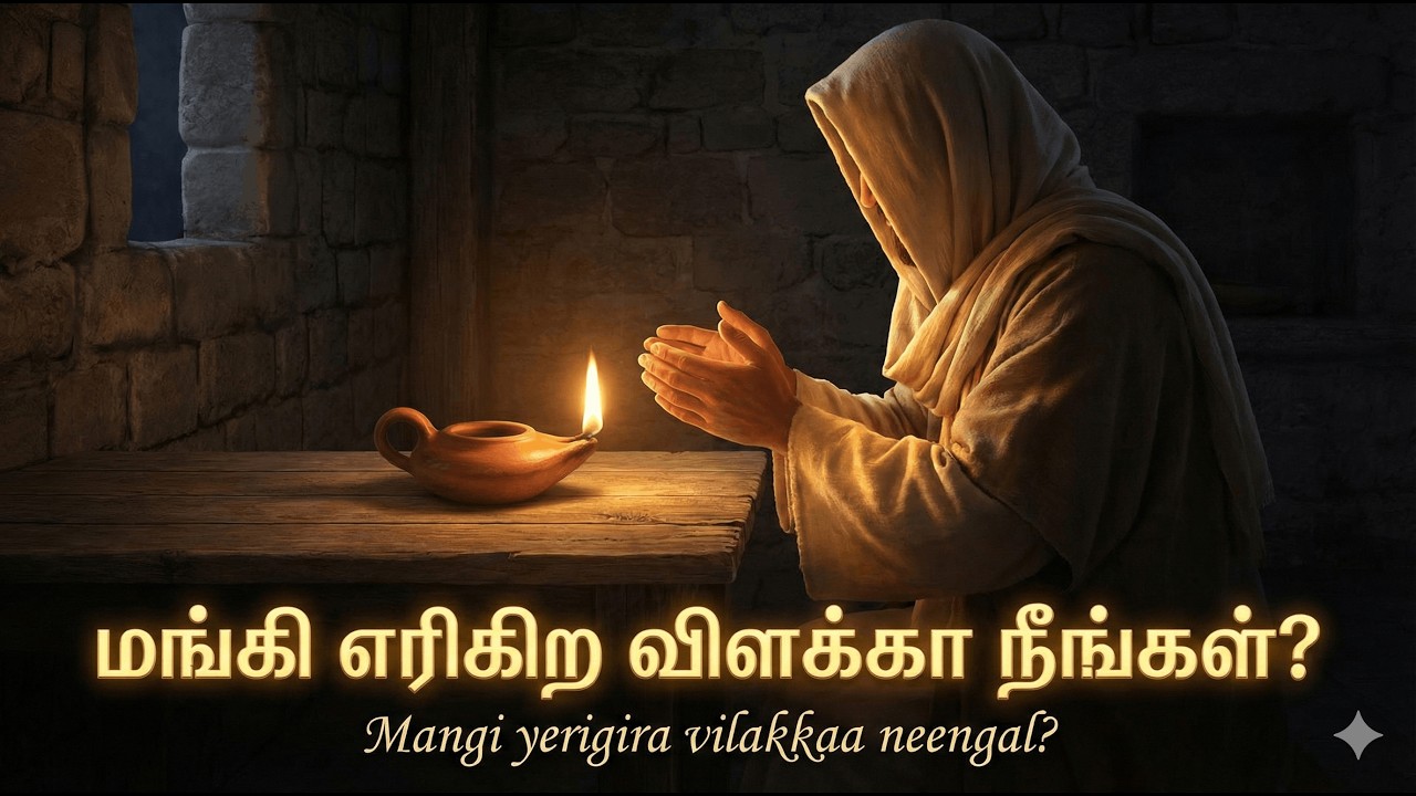 மங்கி எரிகிற விளக்காக நீங்கள்? | Are You a Flickering Lamp? | Tamil Christian Message