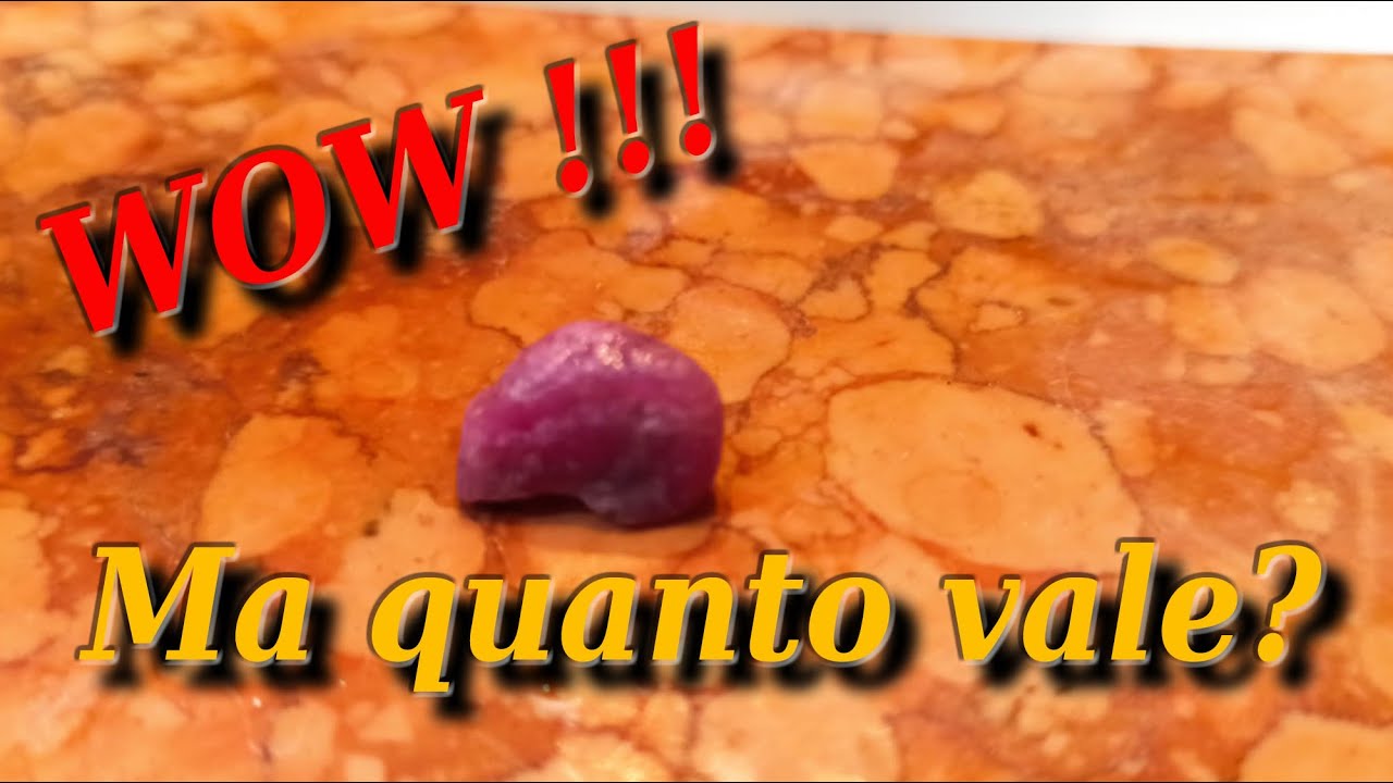 Come un corindone è diventato un prezioso rubino