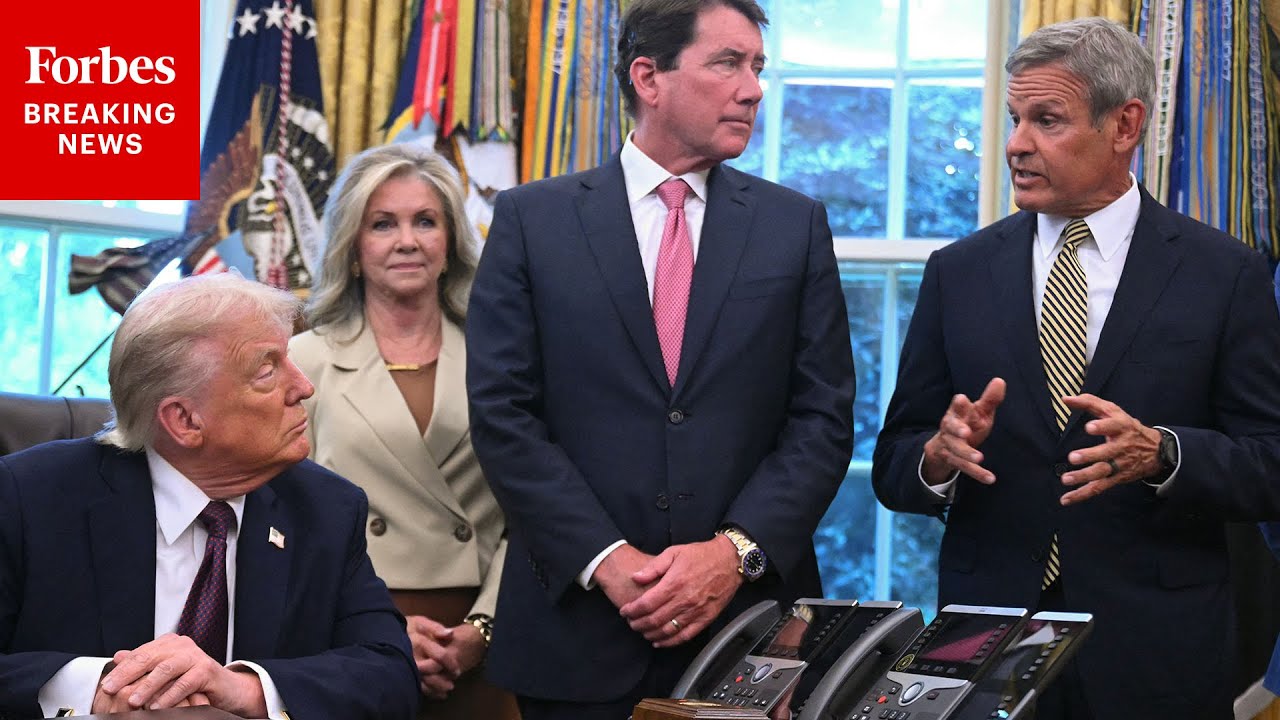 Tennessee Gov. Bill Lee To Pres. Trump: 'I'm Tired Of Crime Holding The Great City Of Memphis Back'