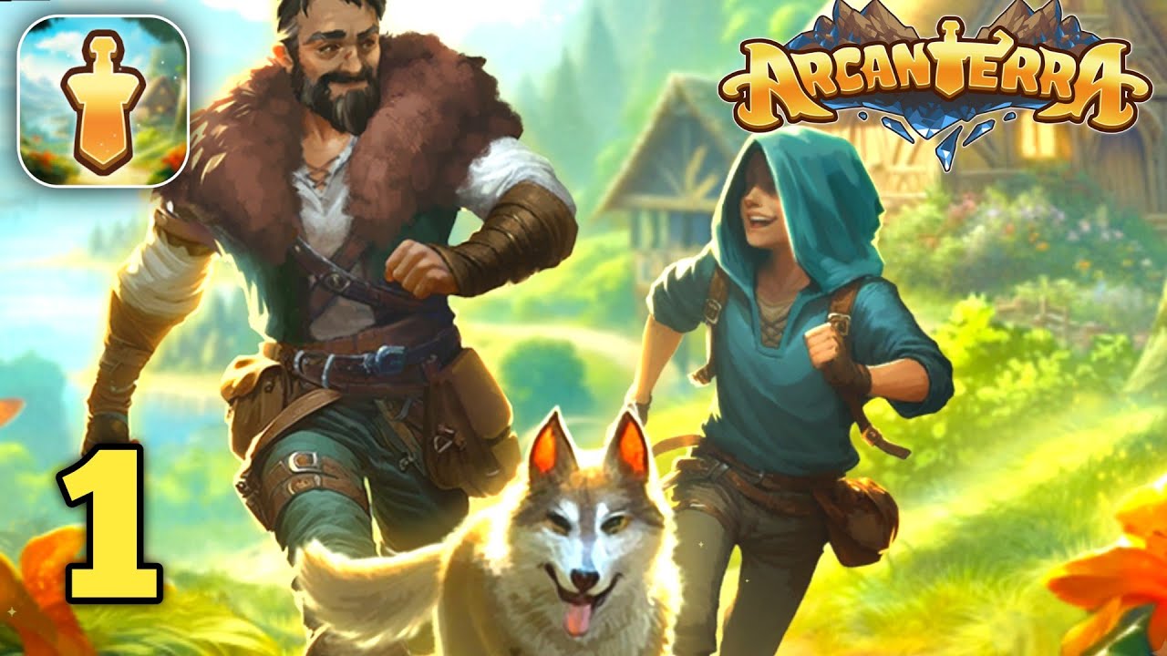 Arcanterra: A Story-Driven RPG - Gameplay Walkthrough Part 1 Tutorial (Android,iOS)