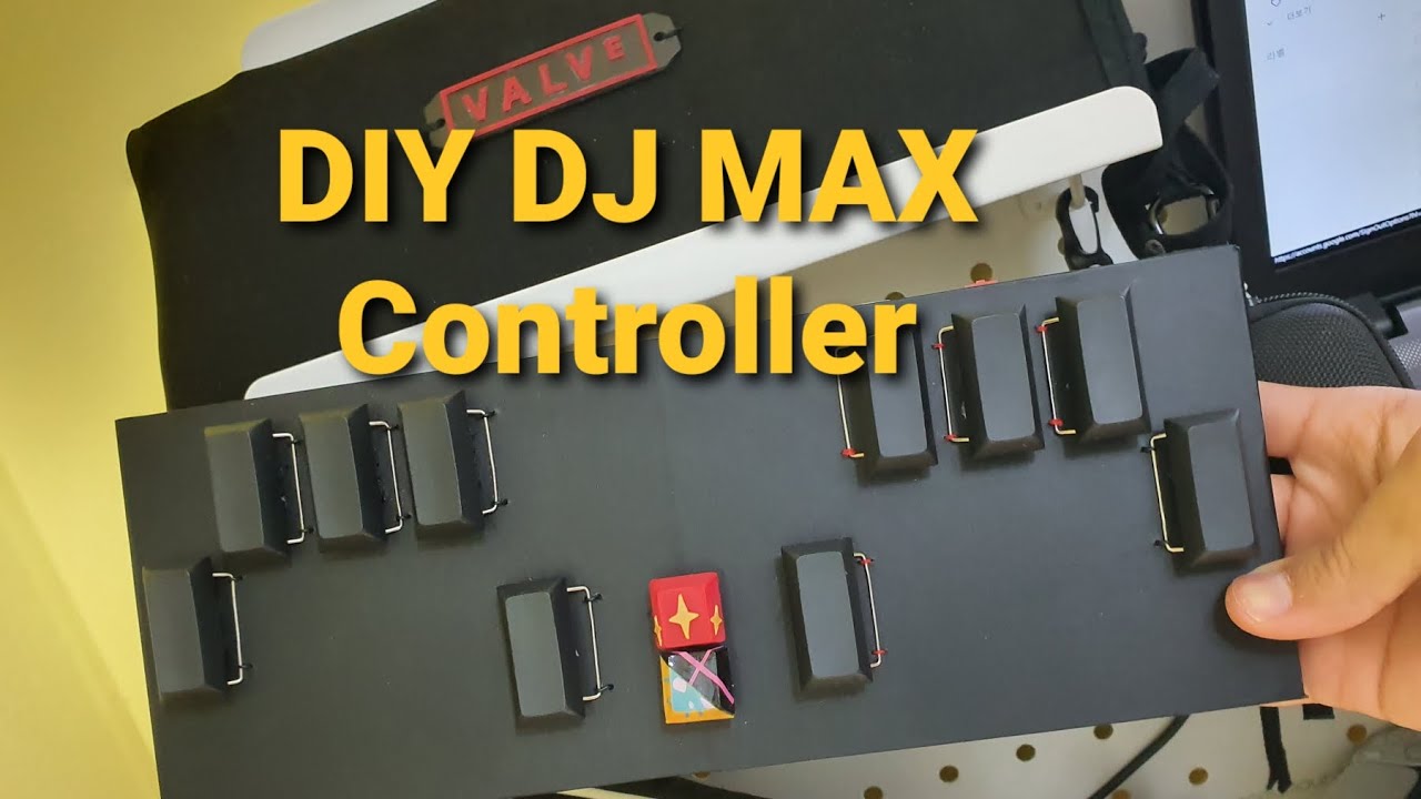 Playing DJMAX Respect V on DIY wireless controller
