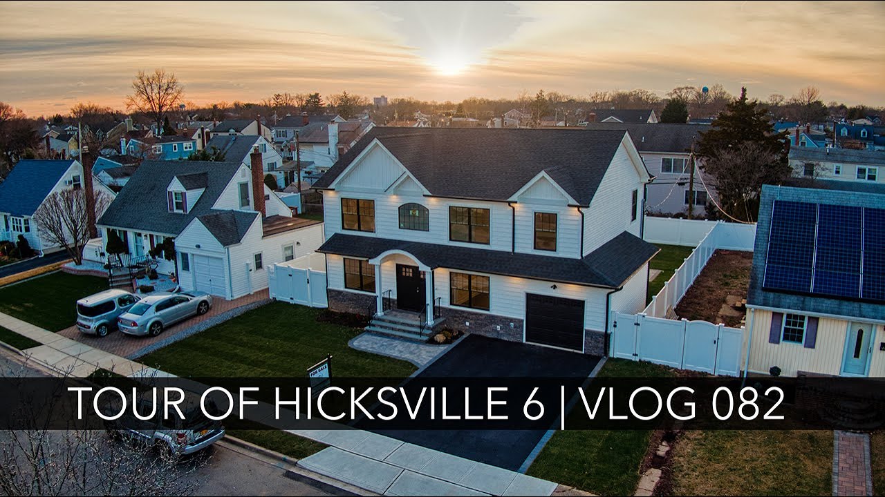 Touring a $900K+ Custom Home SOLD Pre-Construction! Hicksville, NY | Vlog 082