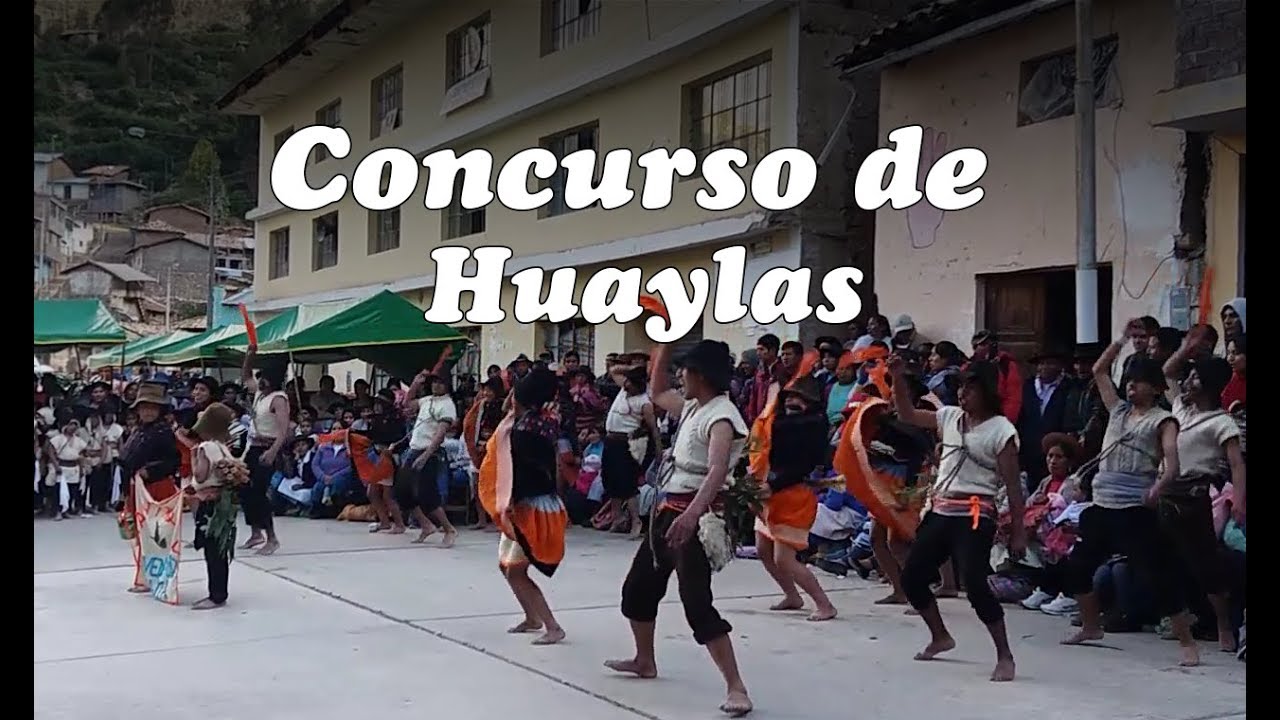 Concurso de HUAYLAS ✅ Danzas del Perú ✅
