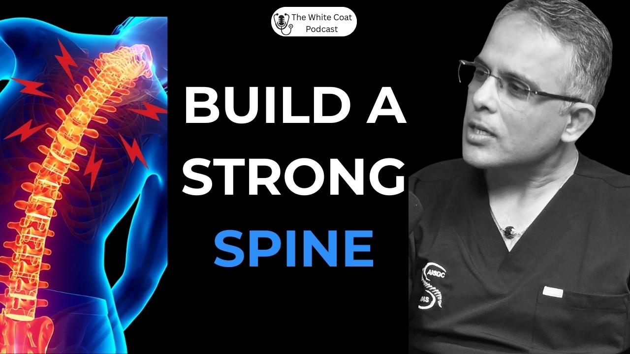 Fix Your Spine, Back Pain, and Neck Pain in 5 Min | Dr. Niraj Vasavada