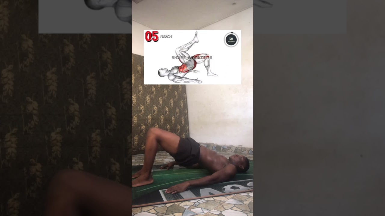 Strong core and pelvic strength exercise #exercise #core #pelvic #kegel #homeworkout #wellness