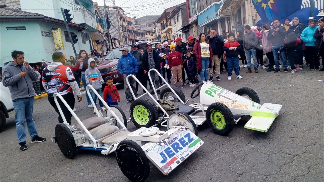 Carrera de coches Rin 13 Cañar 🇪🇨🏆🥇🏅