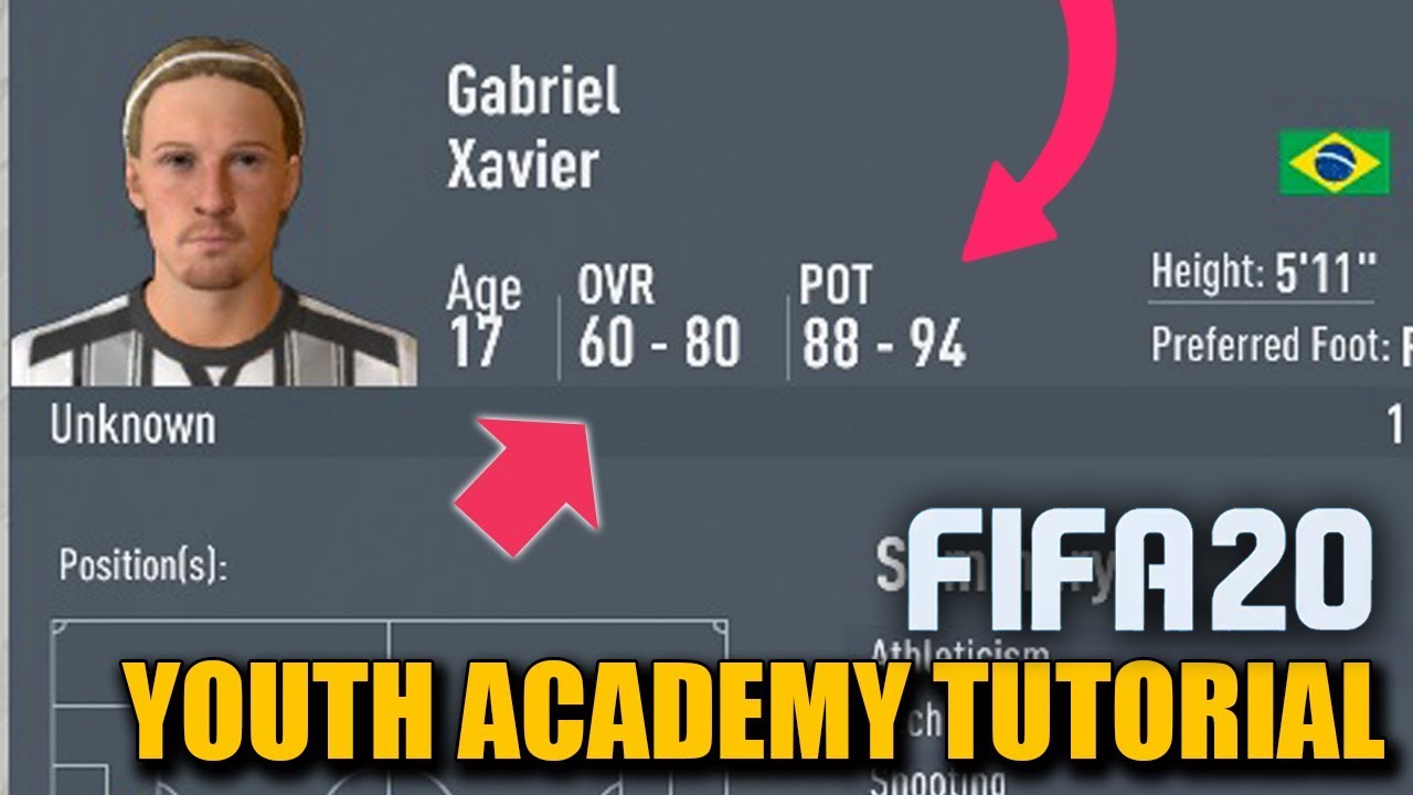 HOW TO FIND THE BEST YOUTH ACADEMY PLAYERS in FIFA 20 Career Mode