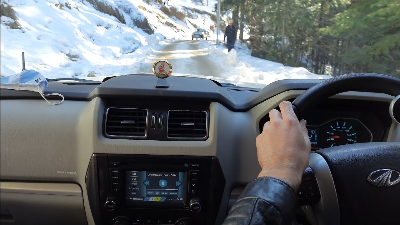 Malang Song ||🔥 Scorpio- Manali  Snow Driving Status ||  ( Himachal Pradesh) ~LiveToDrive