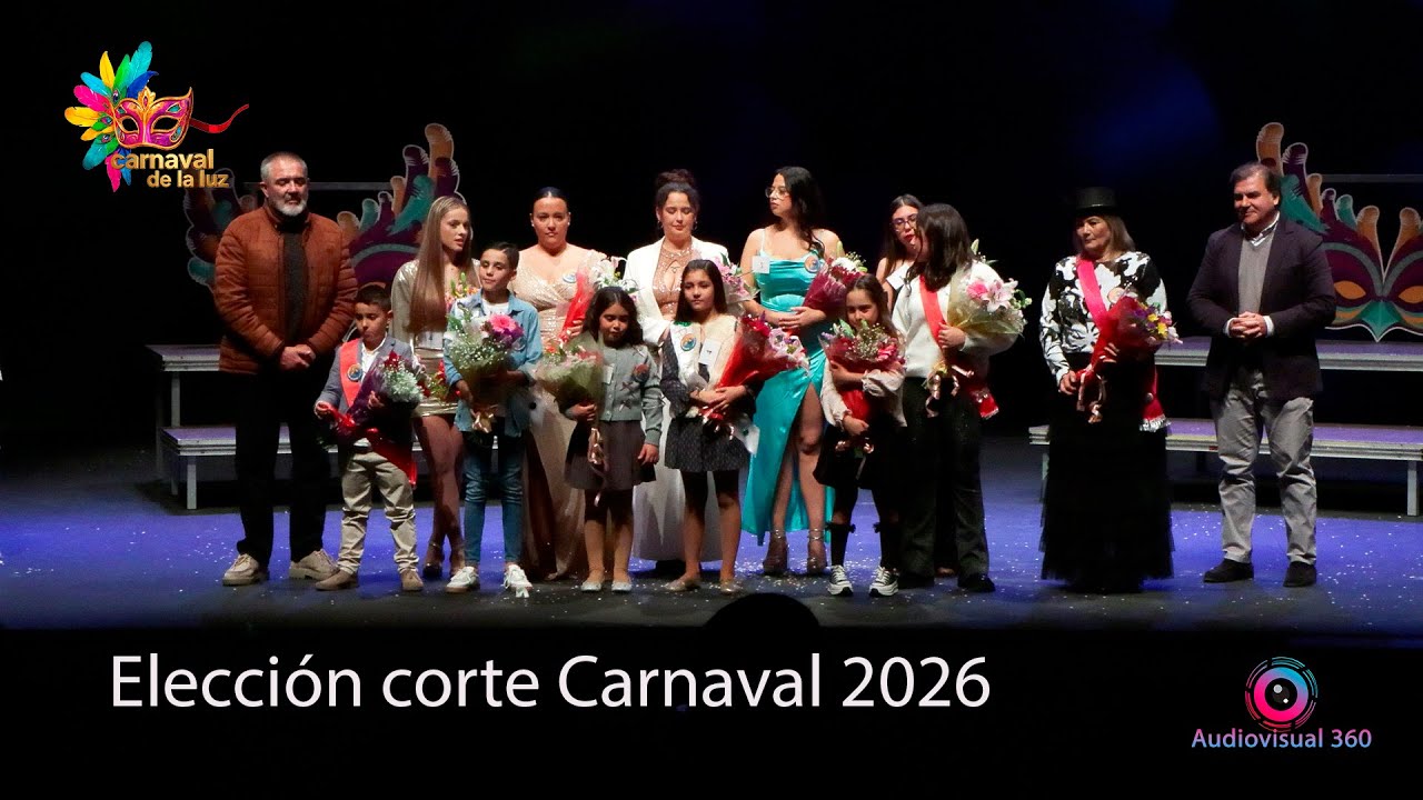 Elección Corte del Carnaval 2026. Punta Umbría
