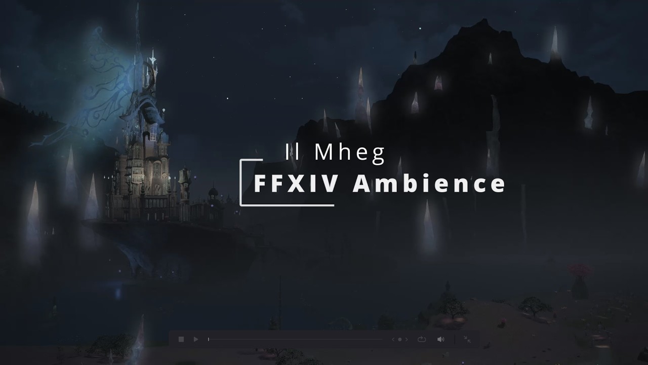 FFXIV Ambience - Il Mheg - Music for Sleep, Study, TTRPG, and Relaxation