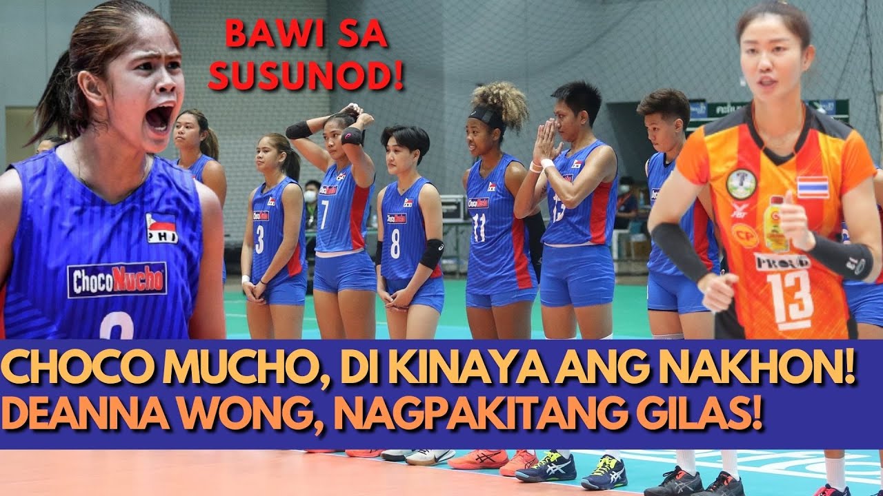 Deanna Wong, GAME CHANGER! Pero Choco Mucho, HINDI KINAYA ANG Nakhon Ratchasima!  Highlights AVC