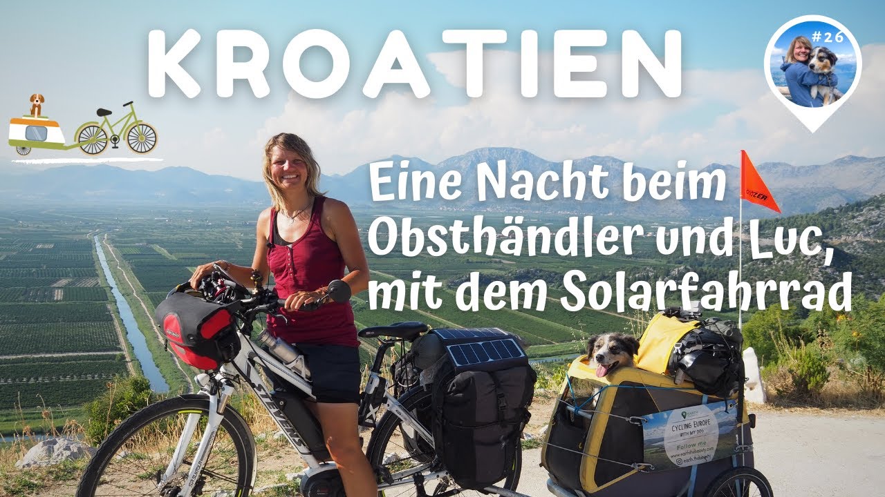 Mit Fahrrad und Hund quer durch Europa (Video 26) - Dubrovnik und EuroVelo 8, Kroatien