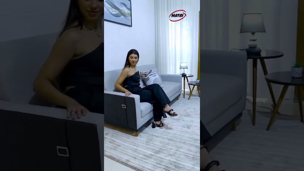 Sofá Cama Esther Sala Almofada Decorativo Matrix Millenium - #home #moveis #poltronas