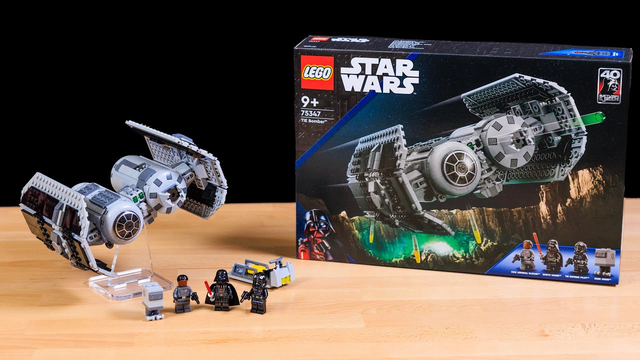 ОБЗОР СИД-бомбардировщика LEGO Star Wars | Набор 75347