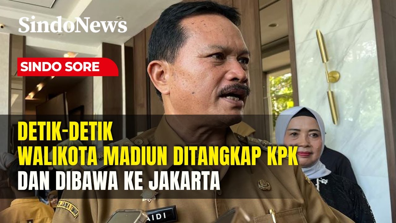 Tampang Wali Kota Maidi Setelah Diperiksa KPK di Polres Madiun | Sindo Sore | 19/01