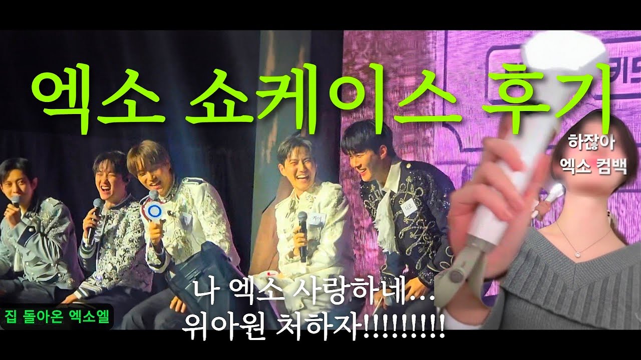 직장인 엑소엘 브이로그 | 엑소쇼케이스 후기,  엑소(EXO) 보러 갔다가 개콘 직관하고 온 건에 대하여...