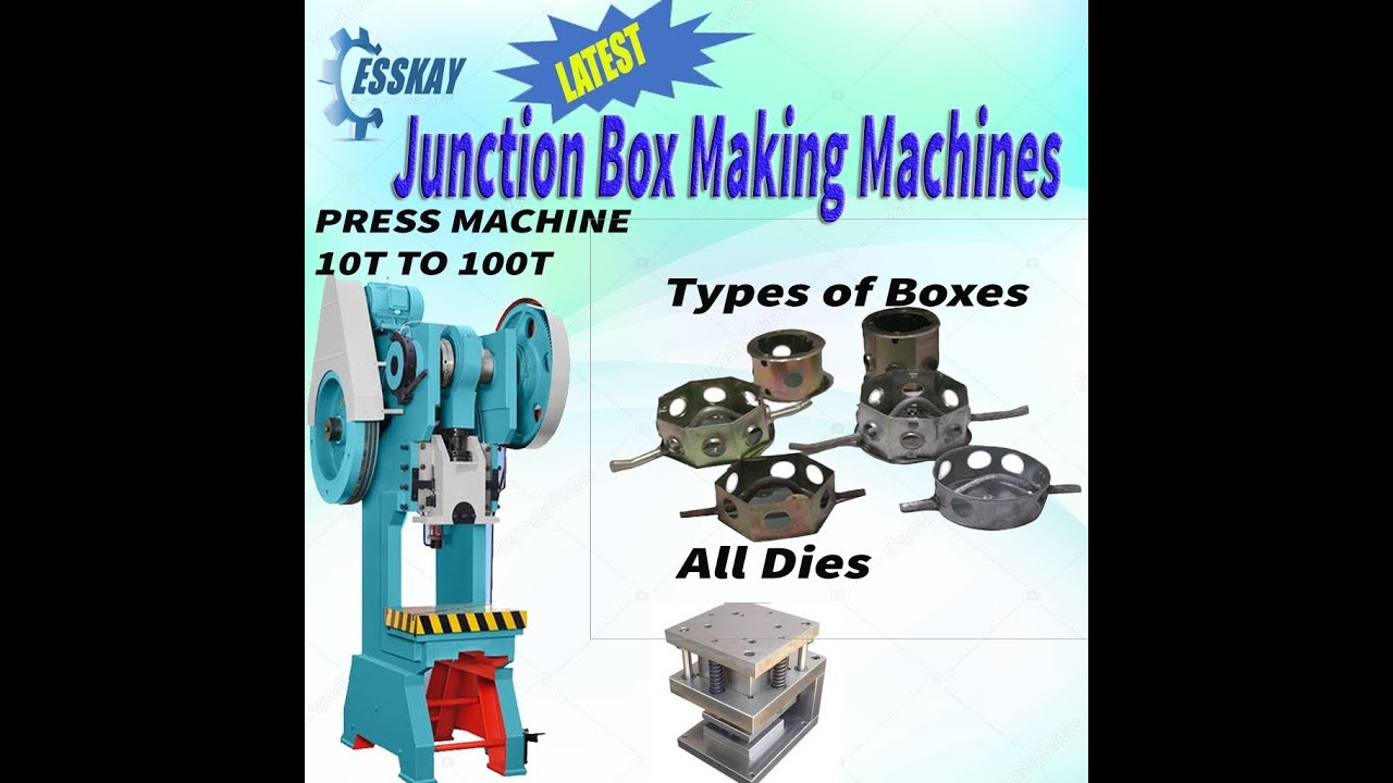 Electrical Metal box making machines 