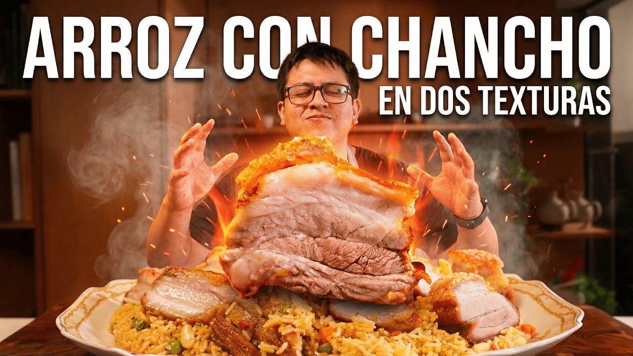COMO PREPARAR ARROZ CON CHANCHO GRANEADITO Y CROCANTE