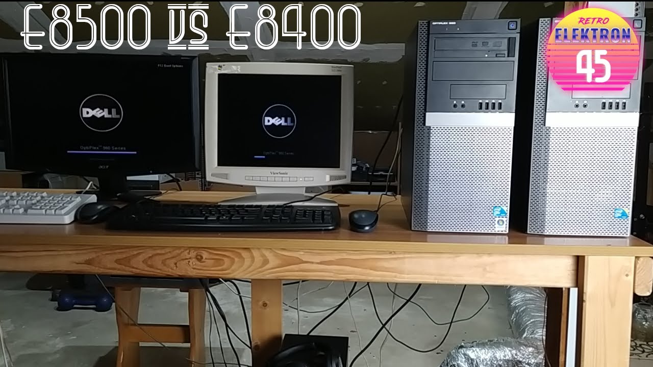 #45 Intel Core 2 Duo E8400 vs E8500 - prosty test szybkości procesor&oacute;w