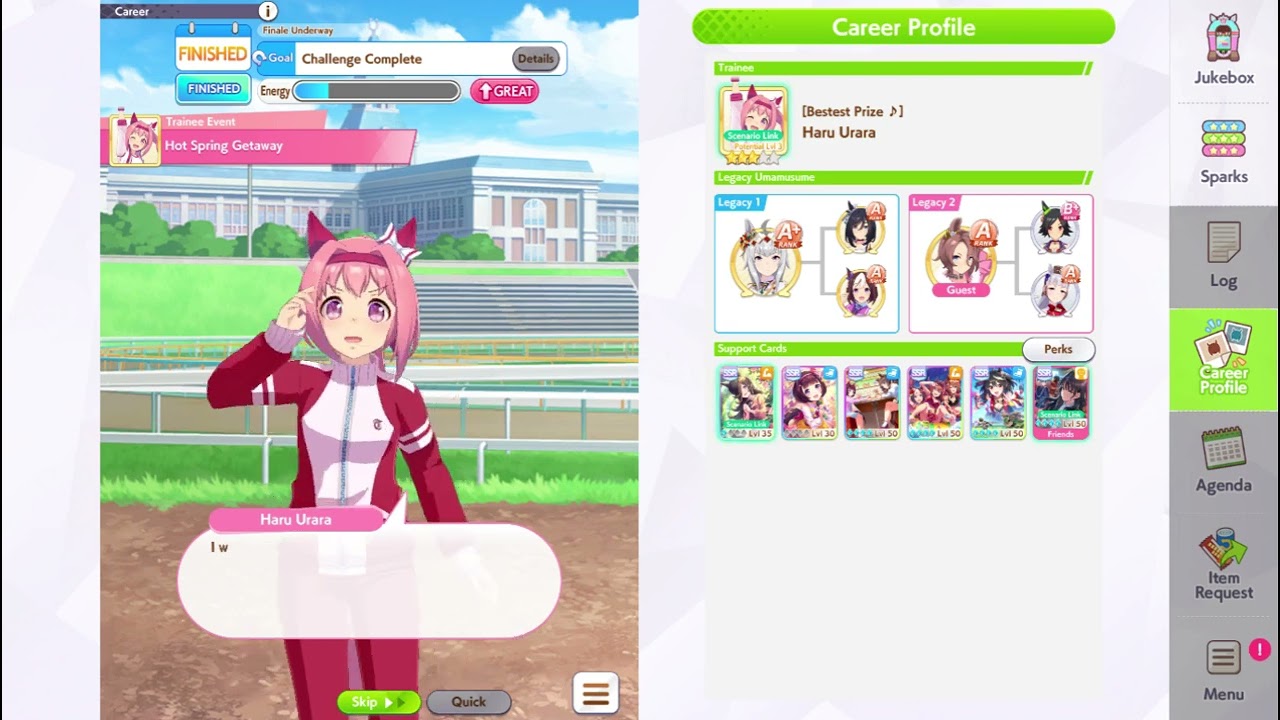 [Umamusume: Pretty Derby] Haru Urara Hot Spring Getaway #umamusumeharuurara