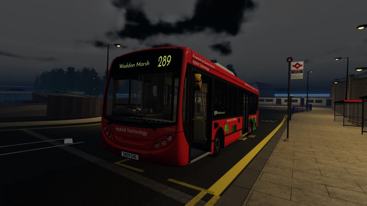 ROUTE 289 from elmers end to waddon marsh
