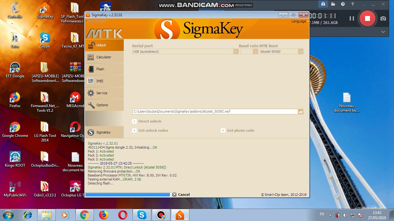 unlock alcatel 5059z sigmaky