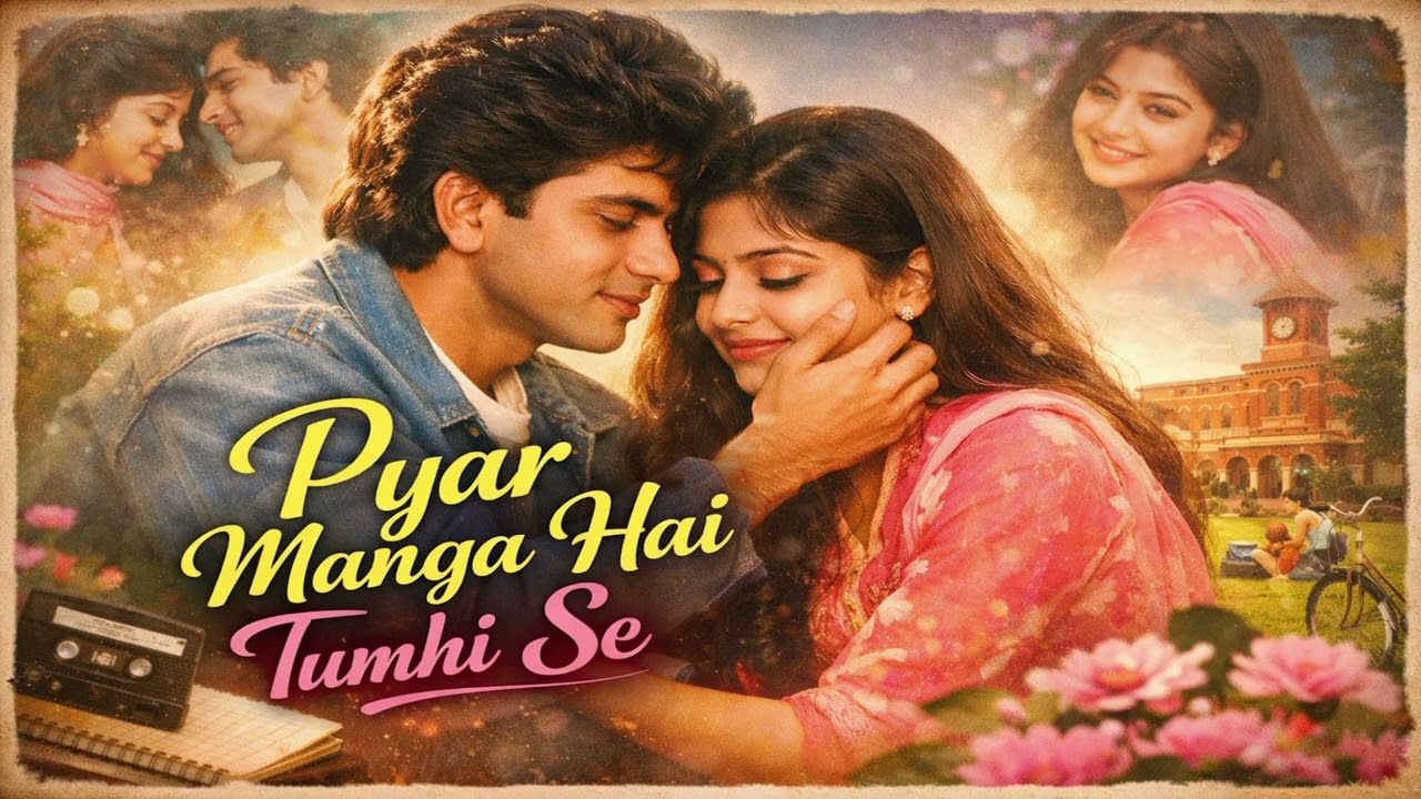 Pyar Manga Hai Tumhi Se ❤️ | 90s Bollywood Romantic Duet | College Love Song