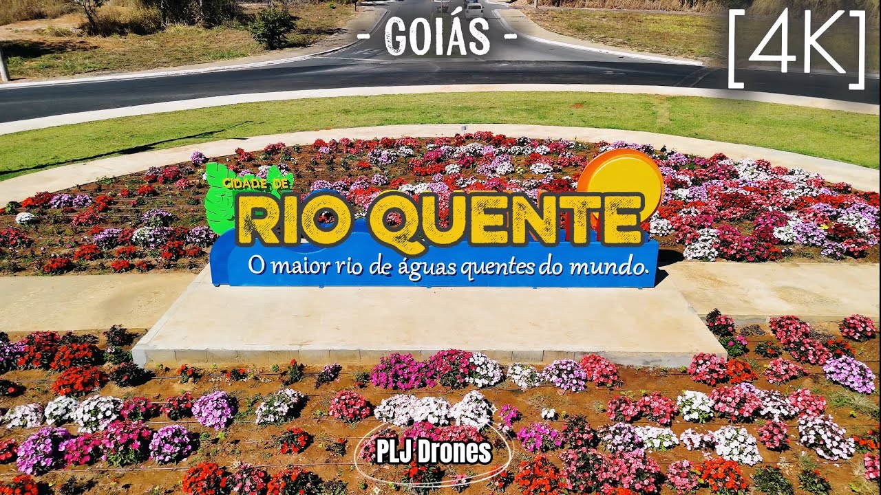 276 - 4K - Drone - Rio Quente - Goiás #drone #goiás #cidades #cidadesdobrasil #cidadesbrasileiras