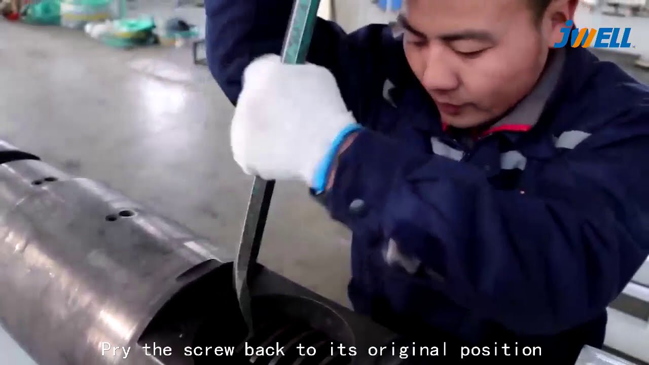 7 steps to adjust screw gap-----0086 137 7626 4189