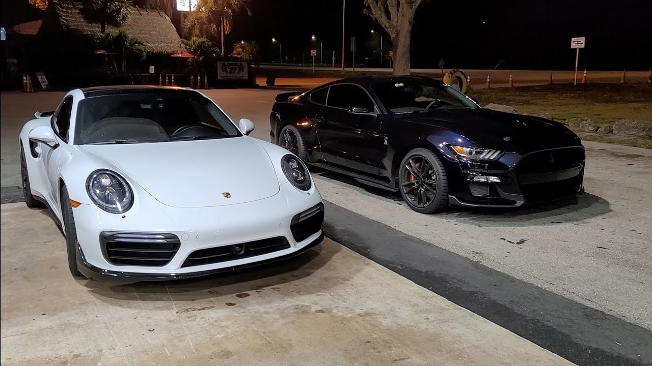 2021 Shelby GT500 Intake vs 2018 Porsche 911 Turbo S