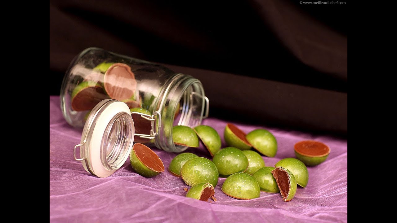 Recette de Bonbons chocolat ganache caramel citron par Martin Diez
