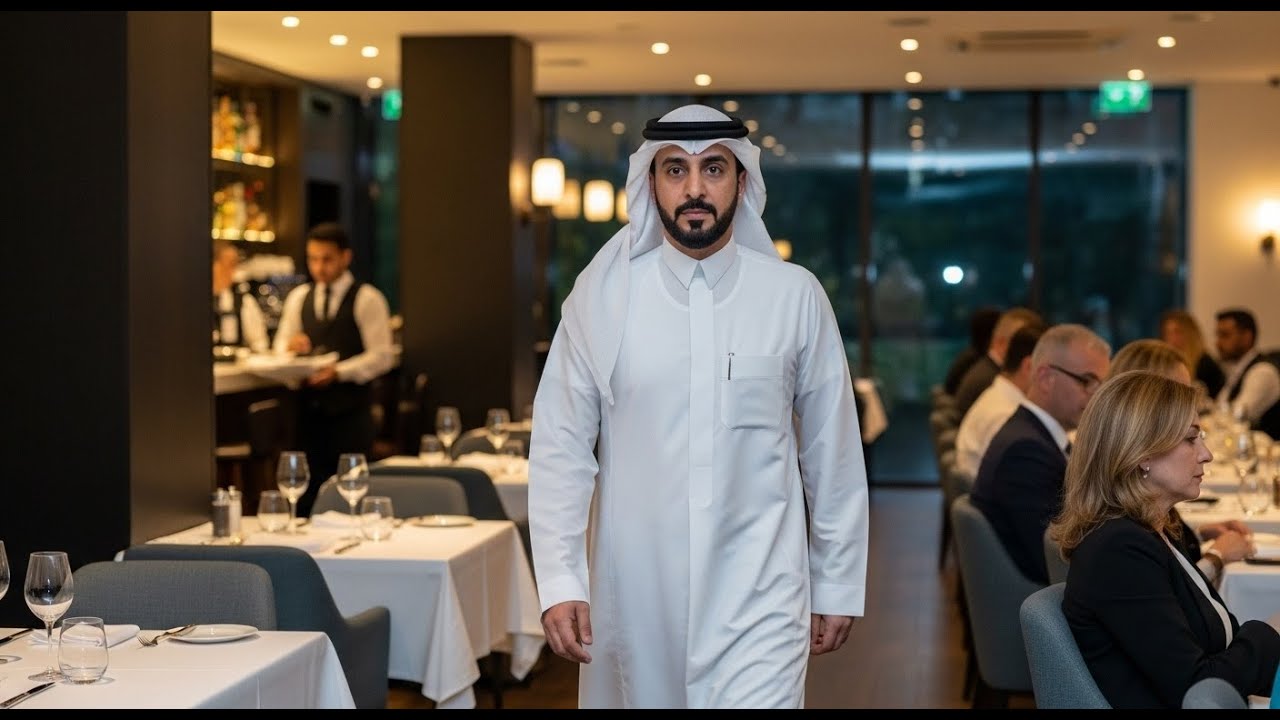 Wütender arabischer Milliardär geht – Kellnerin stoppt ihn mit Arabisch plötzlich
