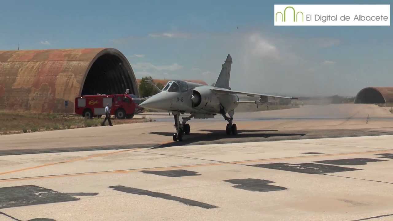 Despedida Mirage F1 Base aérea Albacete ALA 14
