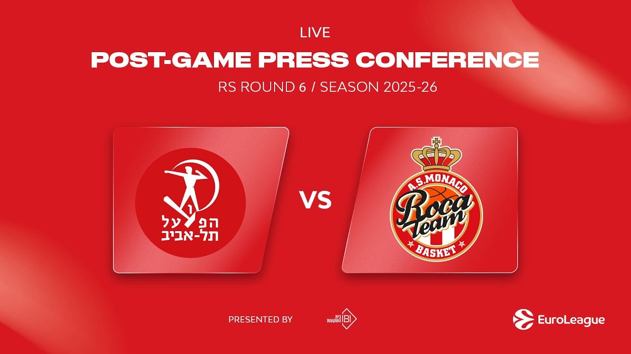 Post- Game Press Conference | Hapoel IBI Tel Aviv- AS Monaco