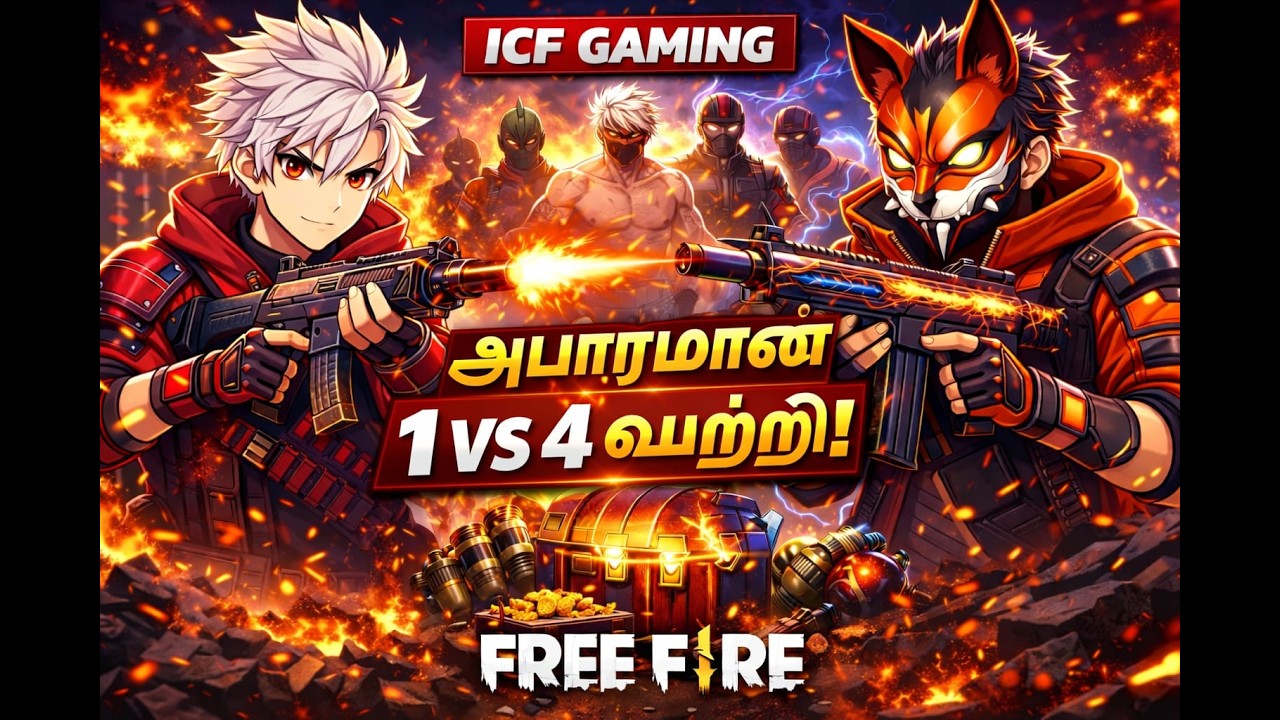 🛑 FREE FIRE MAX  LIVE🔥தமிழ் Free Fire Live 🔥