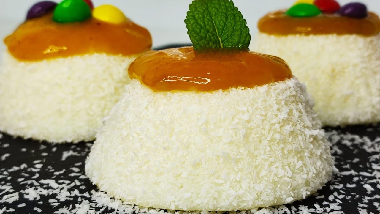 Desert turcesc rapid si delicios 🥥Postre turco muy facil