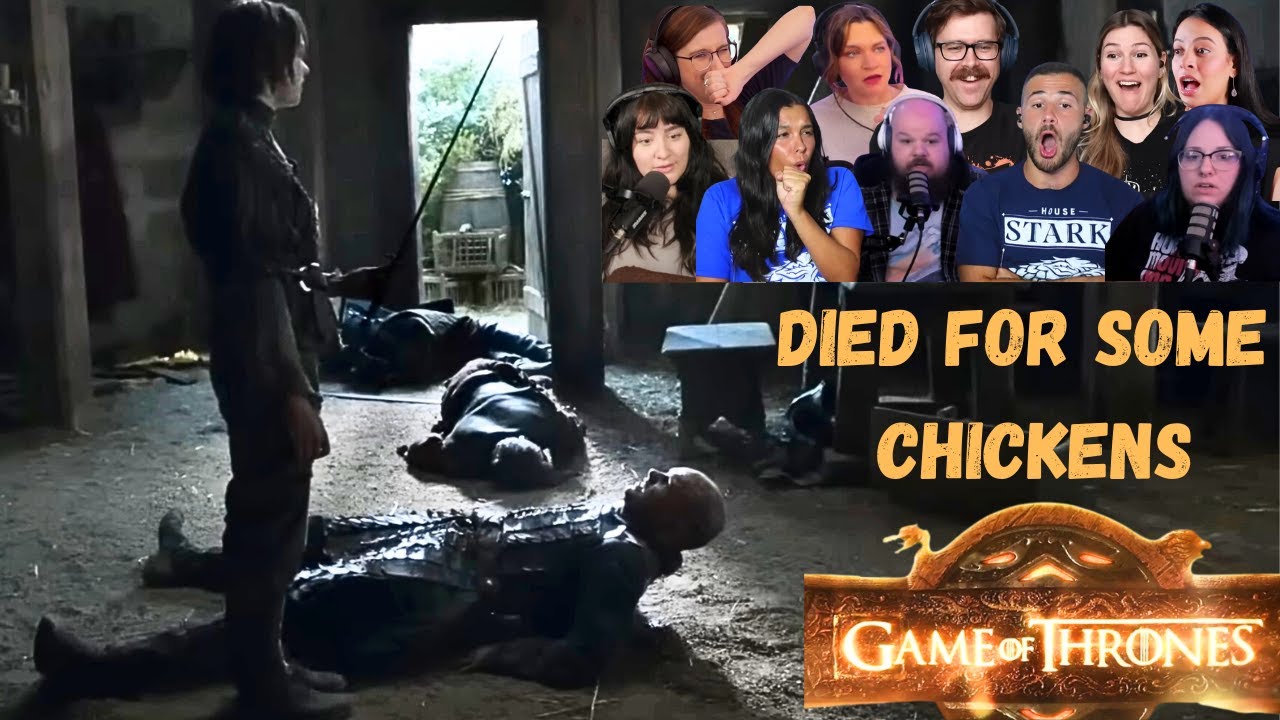 Arya gets her revenge on Polliver - FIRST TIME REACTIONS