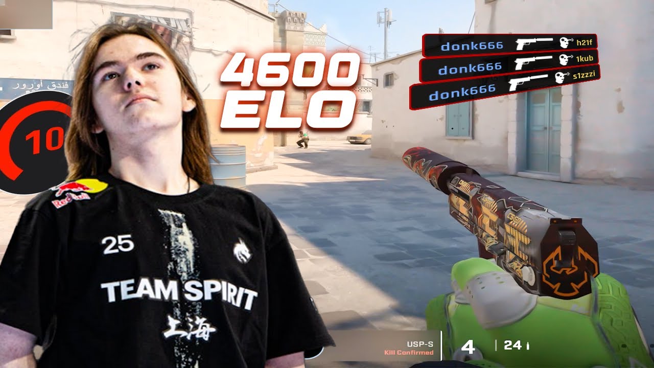 Donk Battles the Sweatiest Players on FACEIT High Elo