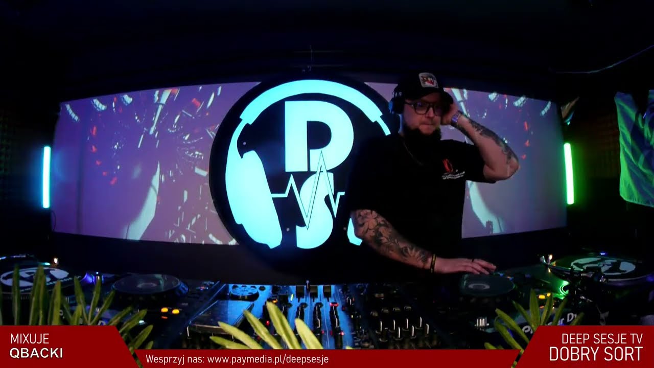 Dobry Sort #110 LIVE with QBACKI / Melodic, TechHouse Energetic Club Vibes Dj Set