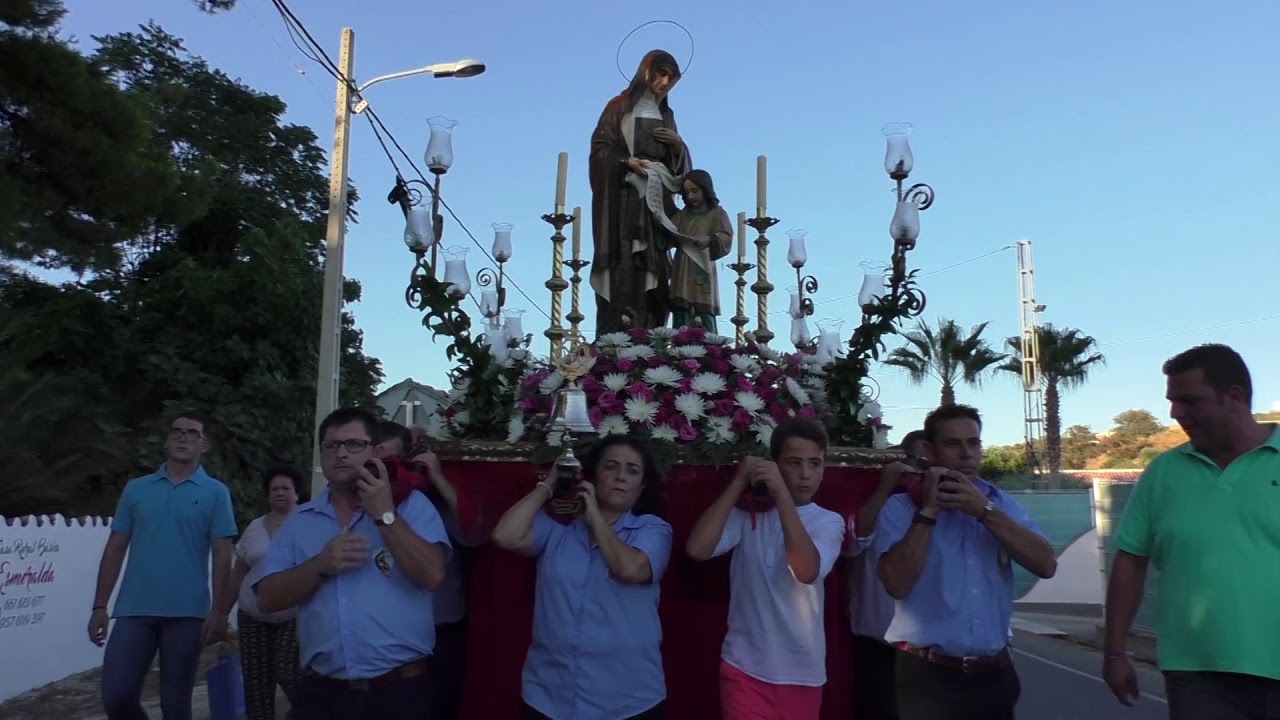 Procesión de Santa Ana en El Palomar, Puente-Genil 2018