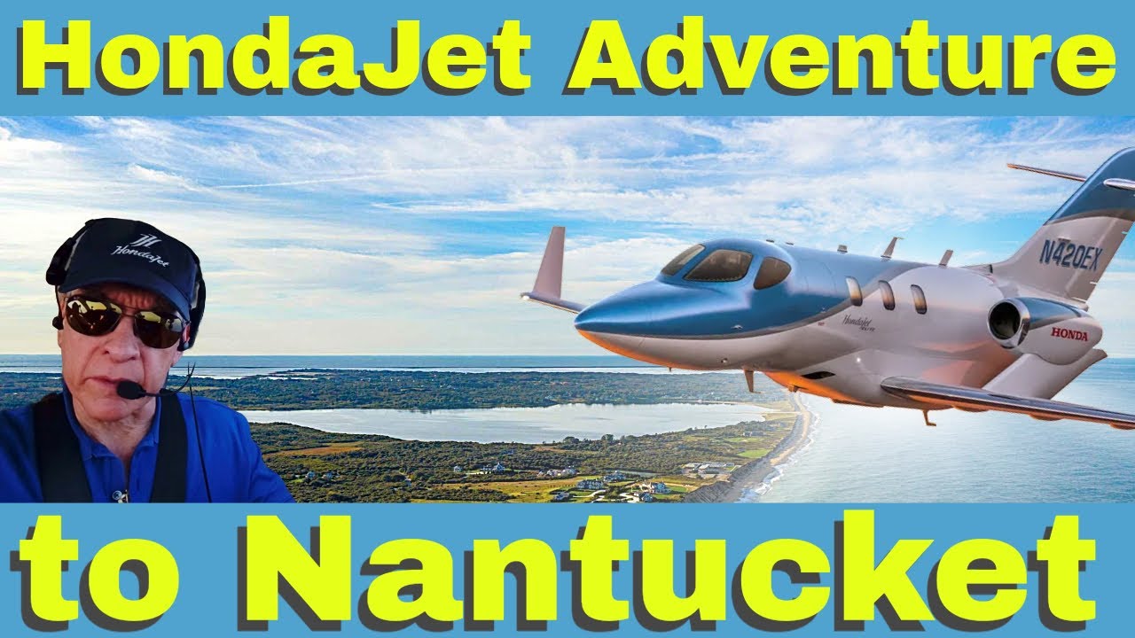 Island Hopping in Style: HondaJet to Nantucket