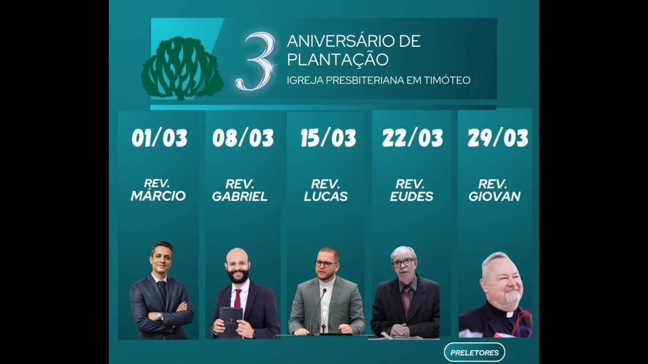 CULTO 18H AO VIVO | Igreja Presbiteriana de Timóteo | IPTM