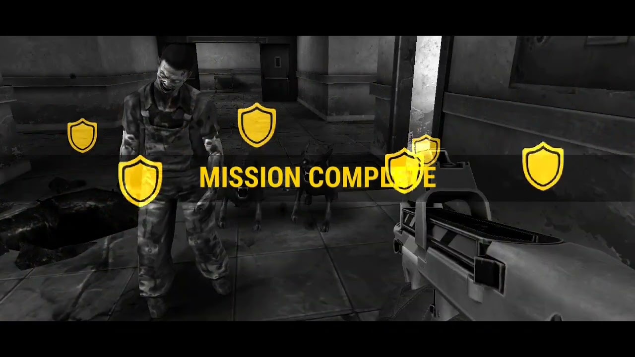 Nonstop flights from dead target mobile gameplay | Danish gamer (zombie)