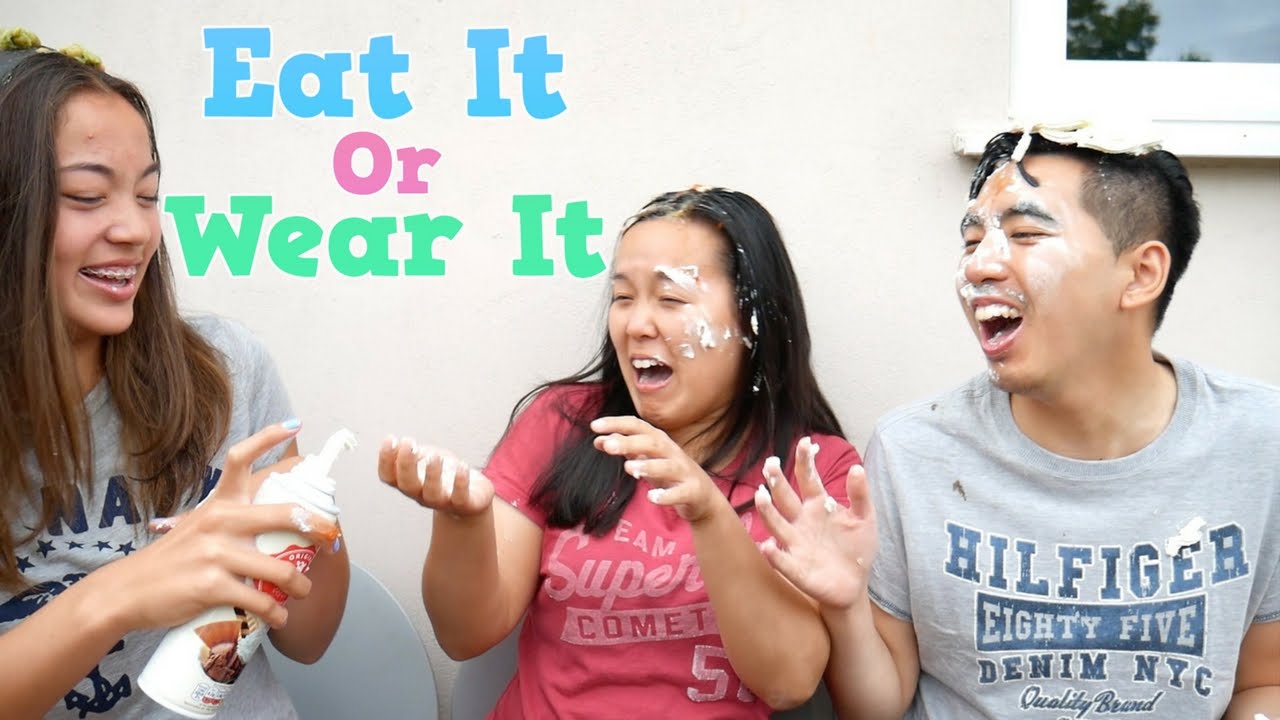 EAT IT OR WEAR IT CHALLENGE! - Yum It